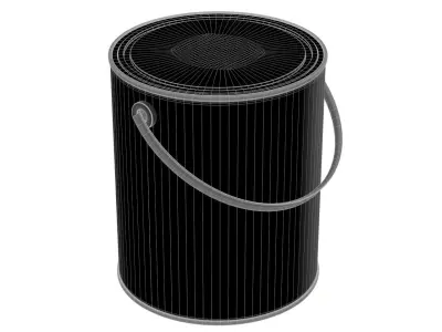 paint tin can 3D model