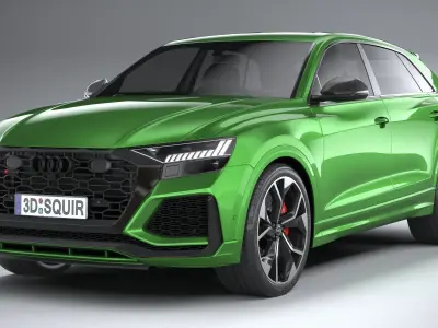 Audi RS Q8 2020 3D model