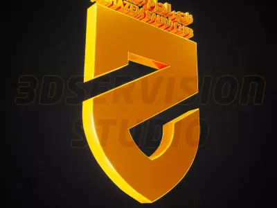 Al Hazem logo - Cinematic - 3D print 3D model