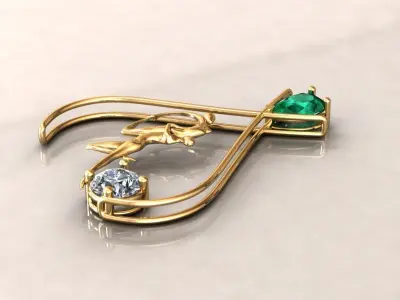 Lovely Pendant 3D print model