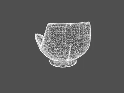 Modern Designer Lounge Chair   3D model