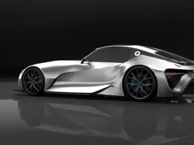 Lexus LFA 2025 3D model