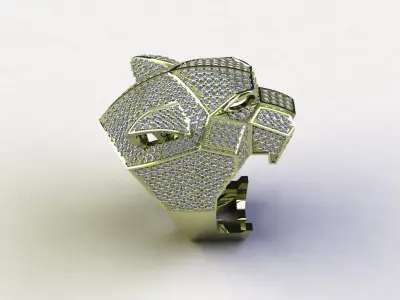 Tiger Ring TR 24 3D print model