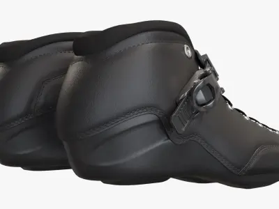 Roller skate boots racing  3D model