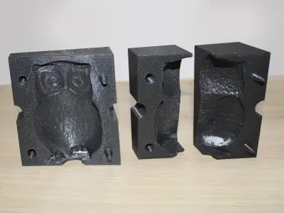 OWL CANDLE MOLD 3D print model