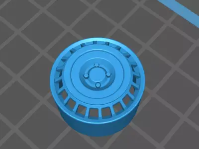 Ronal Aero 16 Rims for Diecast Car 3D print model