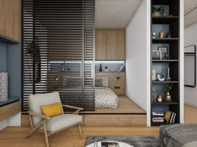 HQ ArchViz Interior Vol 2 Low-poly 3D model
