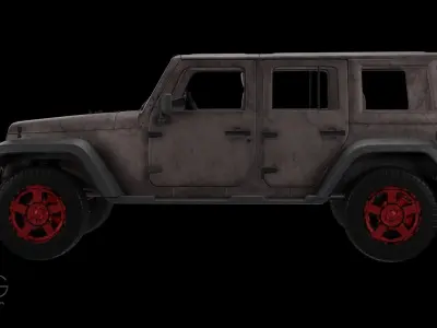 Jeep Wrangler 3D model