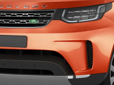 Land Rover Discovery 2017 3D model