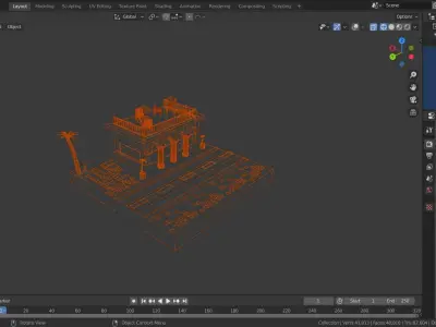 cuba lowpoly by cyberalex NEW YEAR SALE Free low-poly 3D model