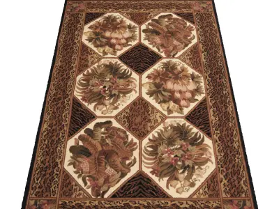 Rug Set 2393 3D model
