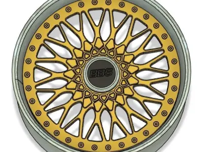 BBS Rim 3D print model