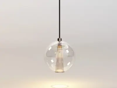 Caviar Adjustable Large Pendant 3D model