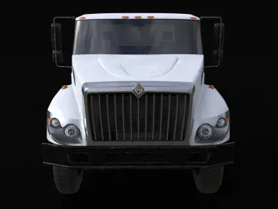 International Workstar 7400 Chassis White 3D model