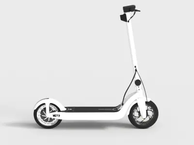 ISINWHEEL ELECTRIC SCOOTER Low-poly 3D model