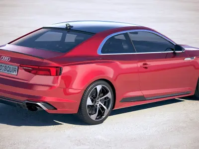Audi RS5 Coupe 2018 3D model