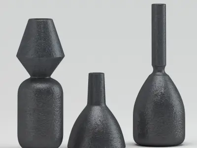 Vase 09 3D model purchase