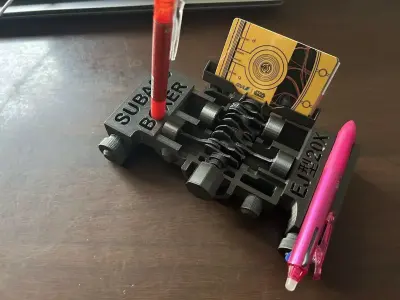 Desk Organizer Ver0 Inspired by SUBARU Impreza EJ20 Engine  3D print model