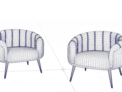 Sofa Chair Free 3D model purchase