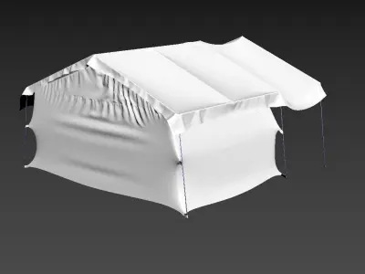 Tent 8-person Uw Opened  3D model