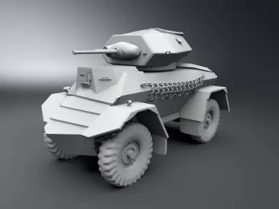 Australian Rhino Scale model 3D print model