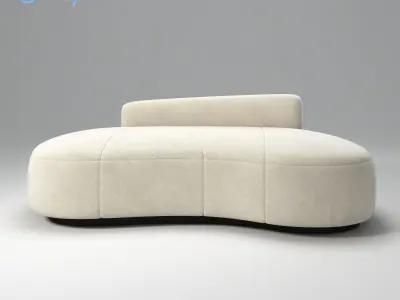 Futuristic Comfortable Balloon Sofa 3D model