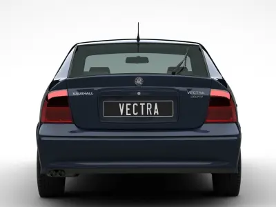 Vauxhall Vectra B HB Facelift 3D model