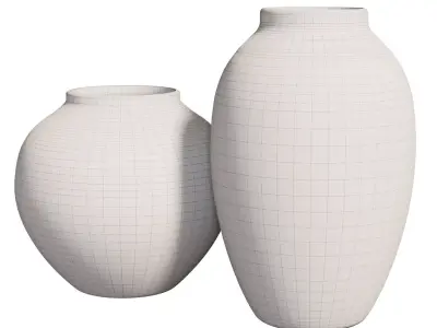 Vase Collection 02 3D model