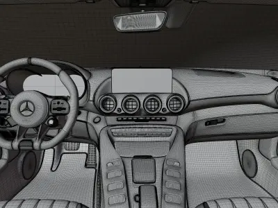 Mercedes-Benz AMG GT R Roadster 2020 3D model