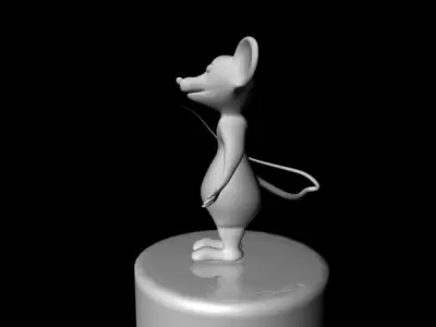 Mouse Ratatui 3D model