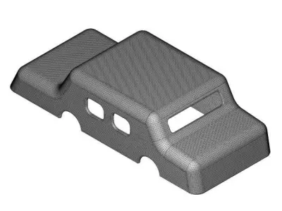 Kids Engineering Car Body 3D print model