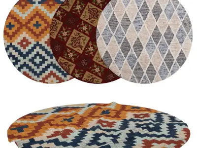 Rugs No 585 Low-poly 3D model