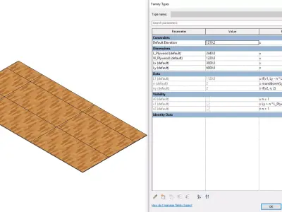  Floor Fromwork Array 2 Ways 3D model