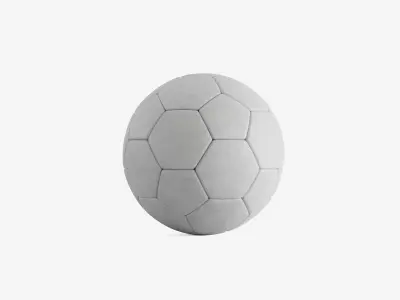 Classic Football Ball 3D model