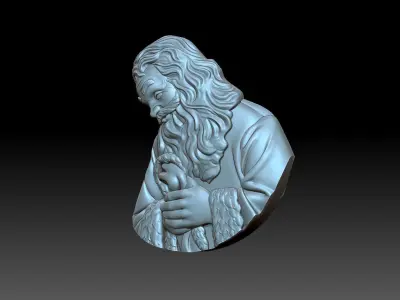 Santa claus 3D print model