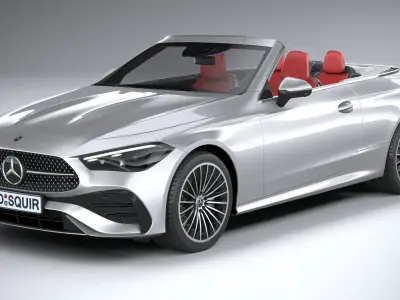 Mercedes-Benz CLE Cabriolet 2024 3D model