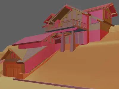 House 001 3D model