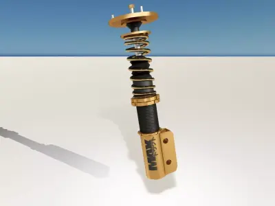 Powered By Max Coilover 3D model