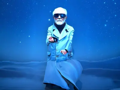 Futuristic Scientist Coat model pack Low-poly 3D model