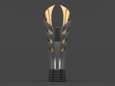 Trophy Cup 3D model 8