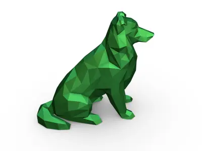 Shetland Shepherd  3D print model