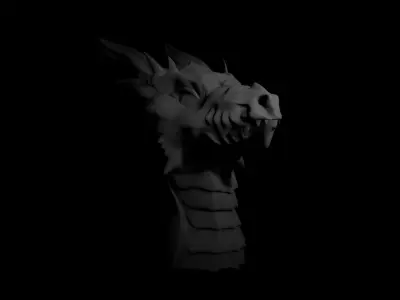 Dragon Head 3D model