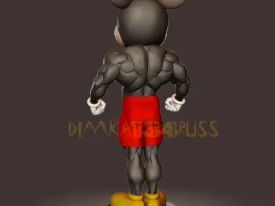 mickey mouse 3D print model