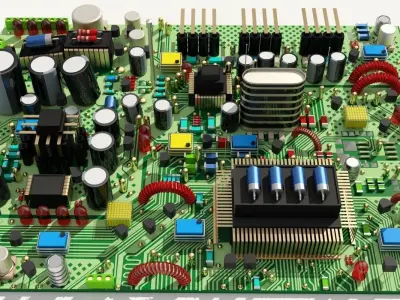  Circuit Board 3D model