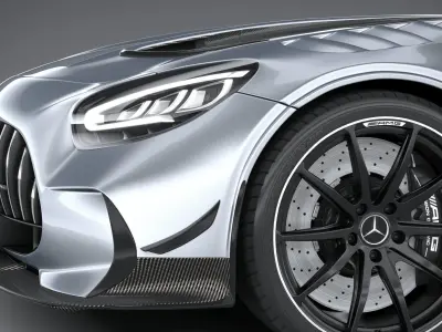 Mercedes AMG GT Black Series 2021 3D model