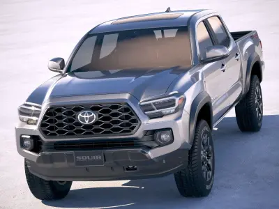Toyota Tacoma TRD 2020 3D model