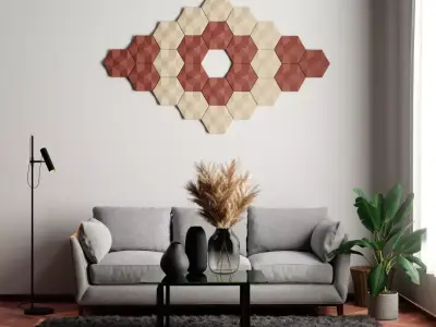 3D Wall Panels Set 3D print model