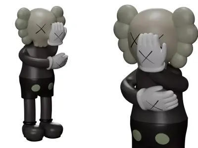 Kaws Companion 3D model