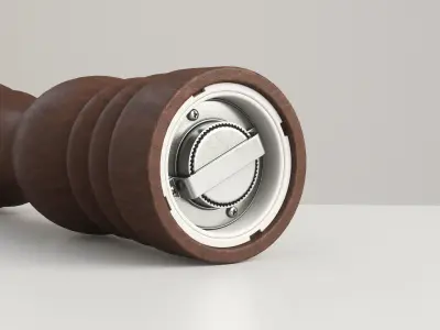 Pepper Mill Wooden 3D model