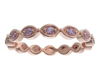 Full Eternity ring style 10 3D print model